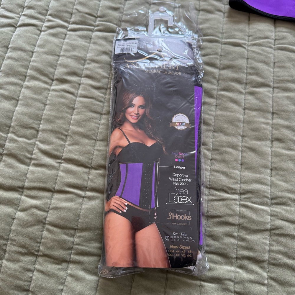 Ann Chery Purple Shapewear Corset Intimates